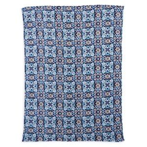 Vera Bradley Throw Blanket 80x50 Lisbon Medallion Cool